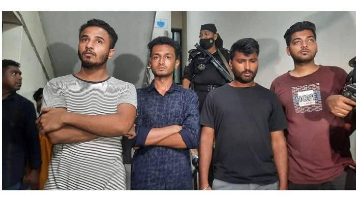 5 held over sexual harassment at CU
