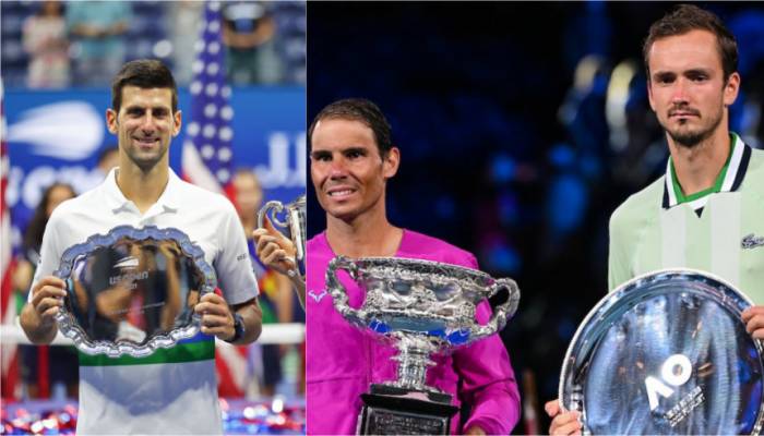 Nadal, Medvedev lament Djokovic's absence