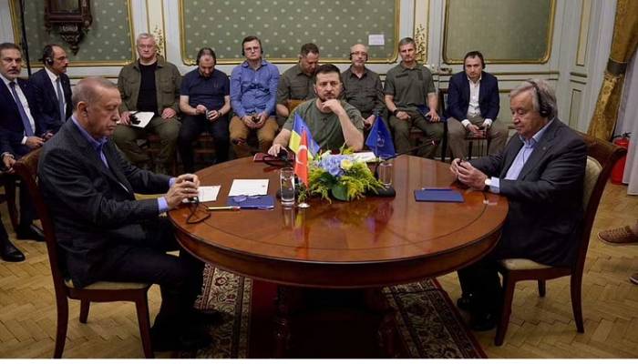Leaders of Ukraine, UN seek to secure Russian-held nuclear plant