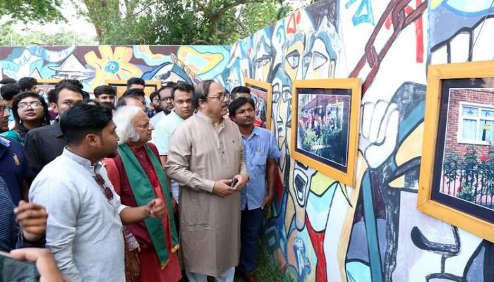 3-day photo exhibition on Bangabandhu begins at RU
