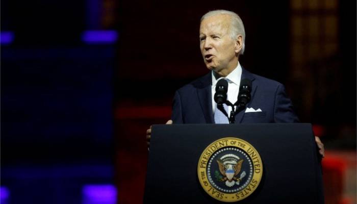 Biden says 'Maga forces' threaten US democracy