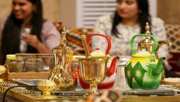 Taste of Qatari hospitality: traditional Arabic coffee