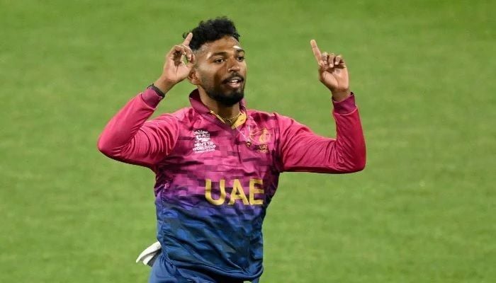 UAE's Meiyappan claims first hat-trick of 2022 T20 World Cup