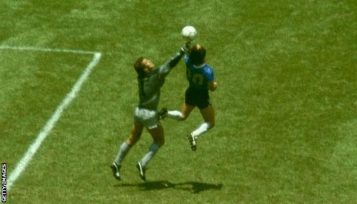 Diego Maradona 'Hand of God' football set to be sold at auction for £2.5-3m