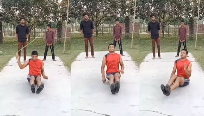 Bangladesh man sets Guinness World Record for doing 117 bum skips in 30 seconds