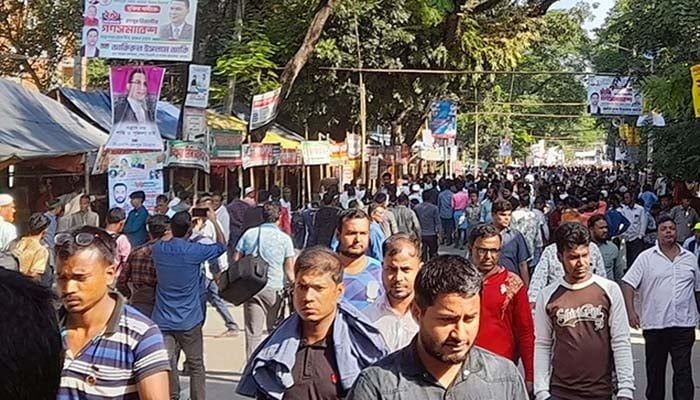 BNP leaders, activists gather in Rangpur