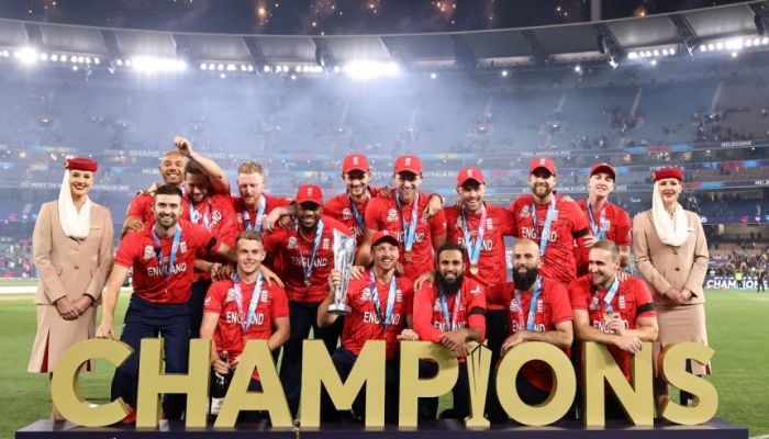 England receive $1.6 million for winning the final