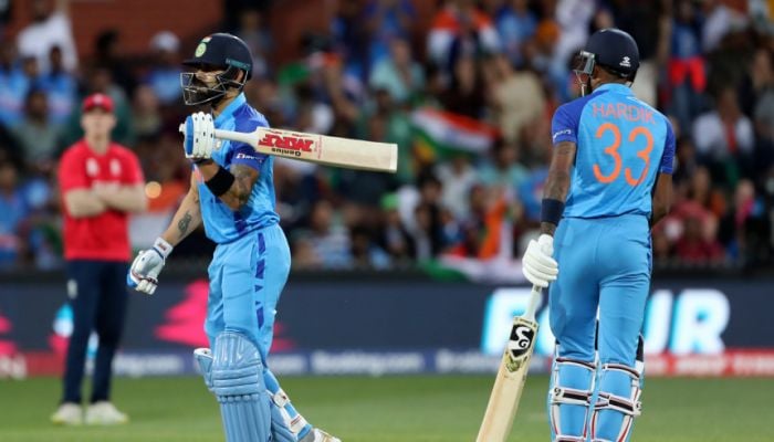 Kohli, Pandya steer India to 168