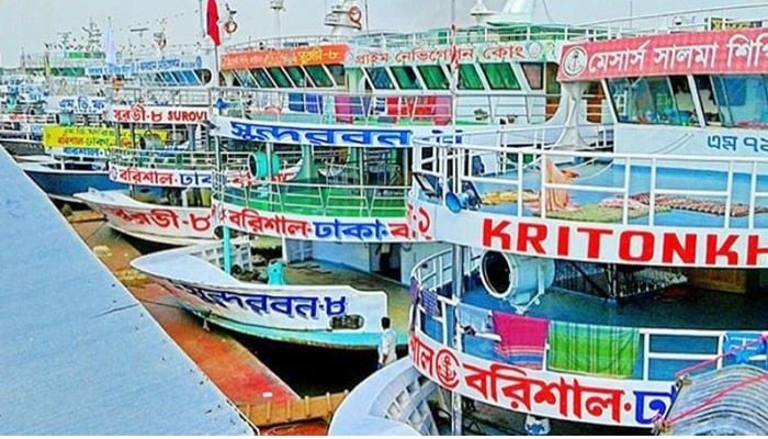 Launch, speedboat movement stopped on Barisal-Bhola route