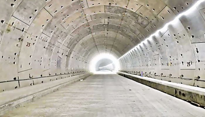 Bangabandhu Tunnel to open partially this month: Quader