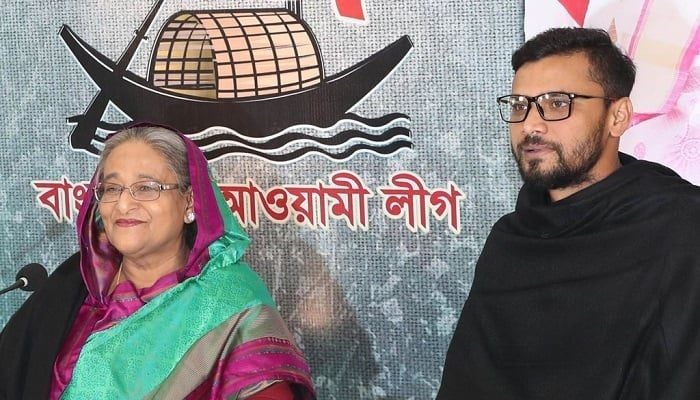 Mashrafe elected youth and sports secretary of Awami League
