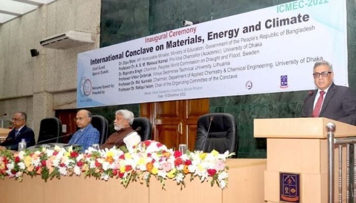Int'l Conclave on Materials, Energy & Climate begins at DU