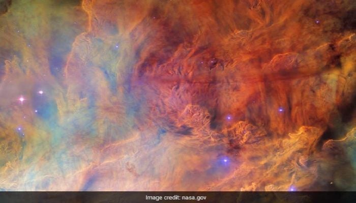 NASA's Hubble Space Telescope captures breathtaking images of a star-studded cosmic cloud