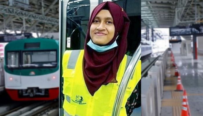 Mariam Afiza will run the metro on opening day