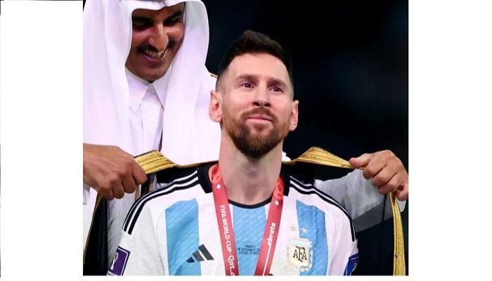 What is a bisht and why was Messi wearing it at the World Cup?