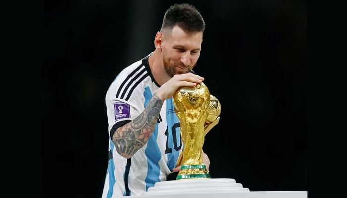Messi's Argentina win World Cup