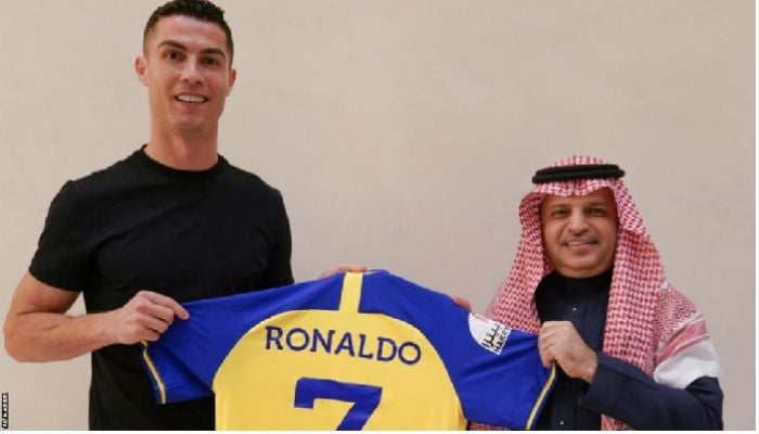 Ronaldo joins Saudi Arabian side Al Nassr until 2025