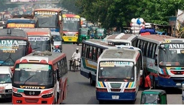 Vehicular movement in Dhaka will be regular on December 10
