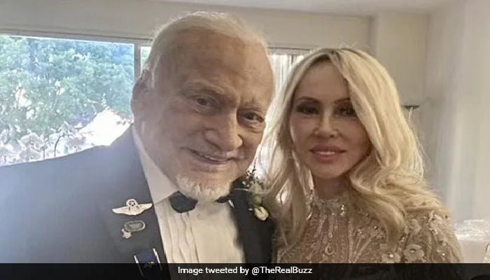 Moonwalker Buzz Aldrin gets married on his 93rd birthday