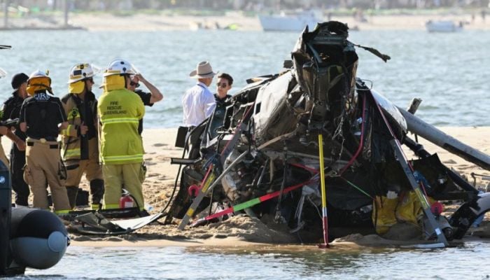 4 dead after helicopters collide over Gold Coast in Australia