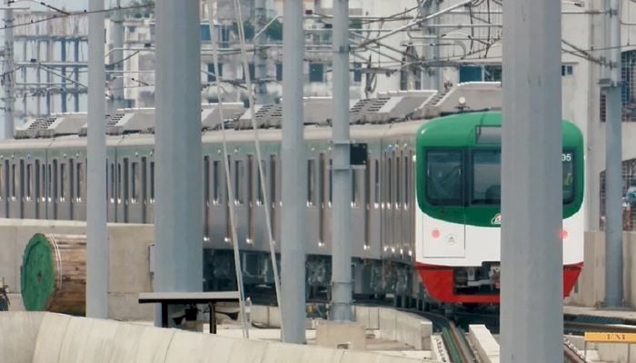 Pallabi metro station opened to traffic