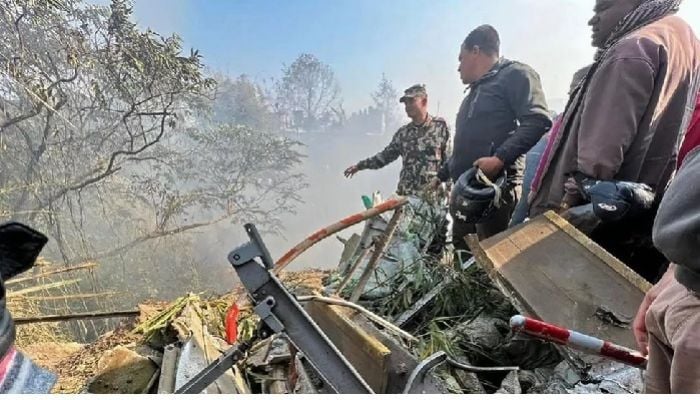 At least 40 killed in Nepal plane crash