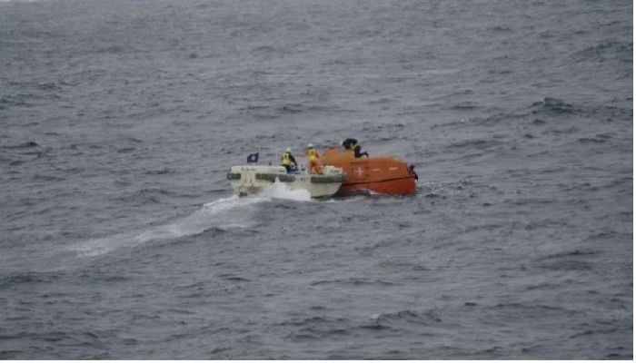 14 crew rescued after ship sinks off Japan, search on for 8 missing