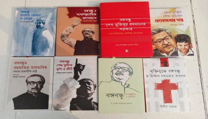 Over 28 new books on Bangabandhu hit book fair