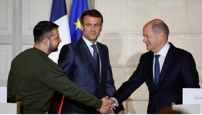 Zelensky asks France and Germany for fighter jets