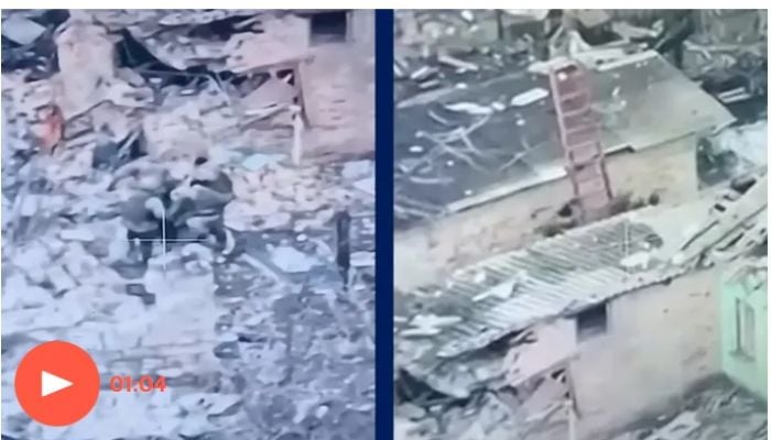 Watch Video: Russian troops beating own wounded officer