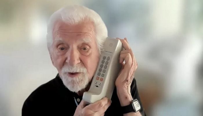 Mobile phone inventor made first call 50 years ago