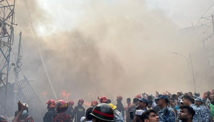 Bangabazar fire under control