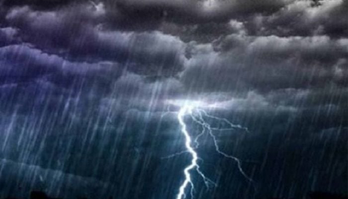 Rain or thundershowers accompanied by gusty wind likely