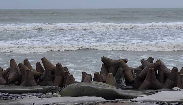 Cyclone Mocha: Strong wind, rain batter St Martin's Island
