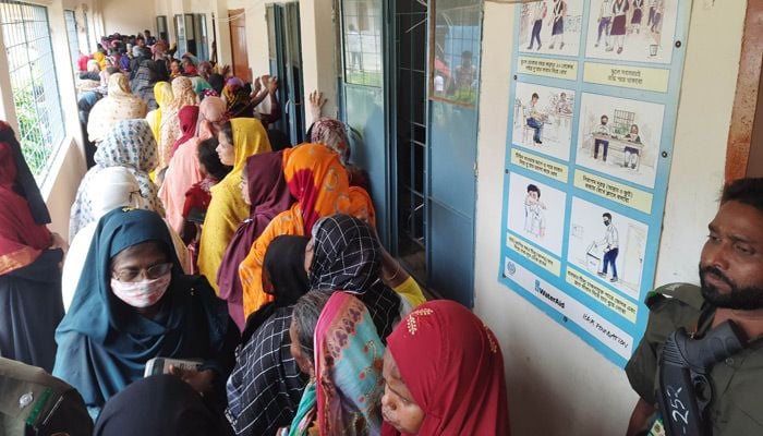 GCC polls: Slow voting, EVM troubles lengthening voter queue
