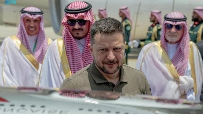 Zelensky accuses some Arab leaders of 'blind eye' to war