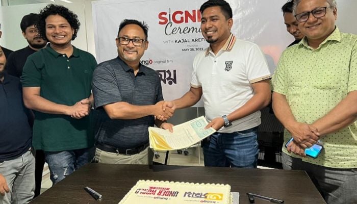 Kajal Arefin Ome signs deal with Bongo to direct two original contents
