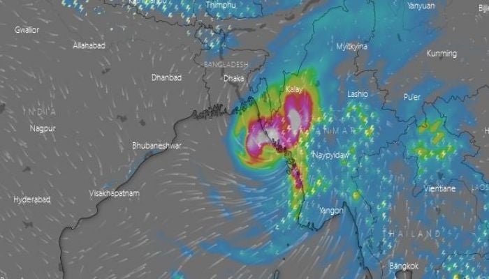Rain likely due to cyclone Mocha impact
