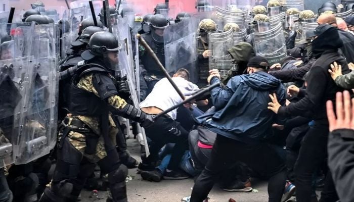 Attacks on Kosovo peacekeepers unacceptable - Nato