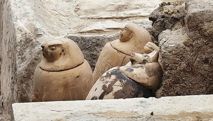 Egypt unearths mummification workshops, tombs