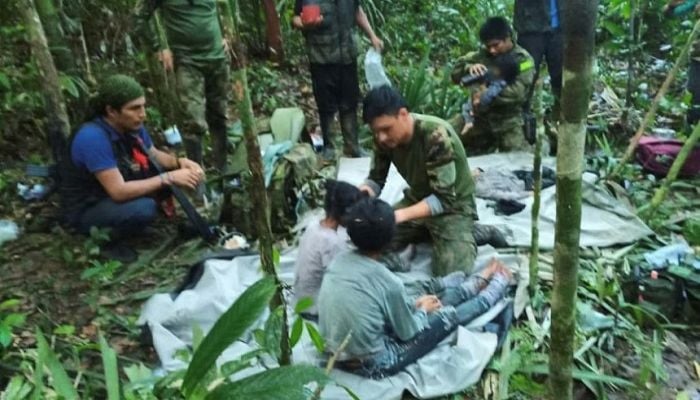 Children lost for 40 days in Colombian Amazon found alive