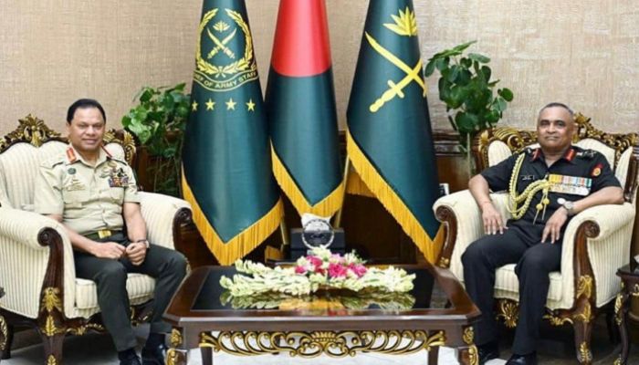 Indian army chief arrives in Dhaka