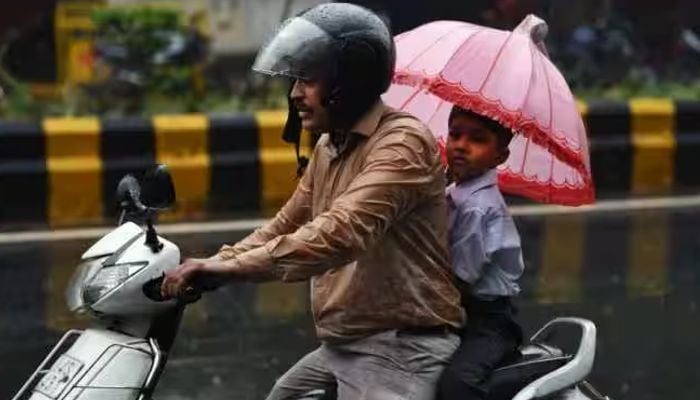Heavy rain in India: Schools closed in 4 districts
