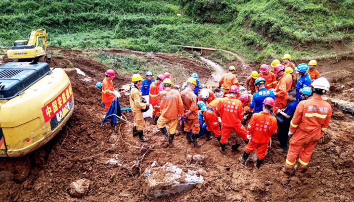 14 killed, 5 missing in China landslide