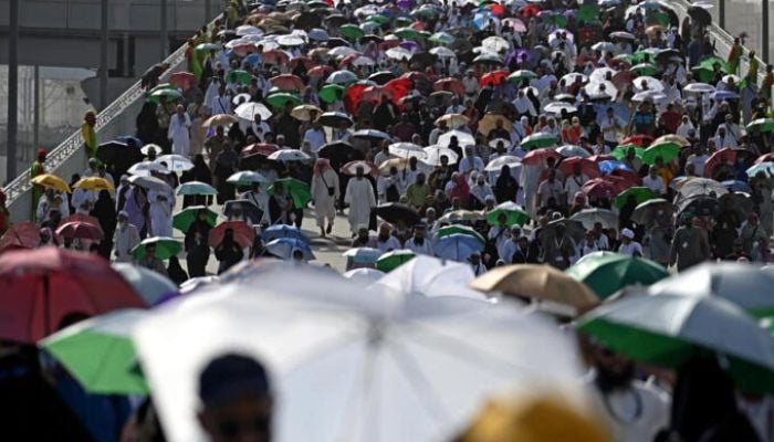 2,000 hajj pilgrims hit by heat stress
