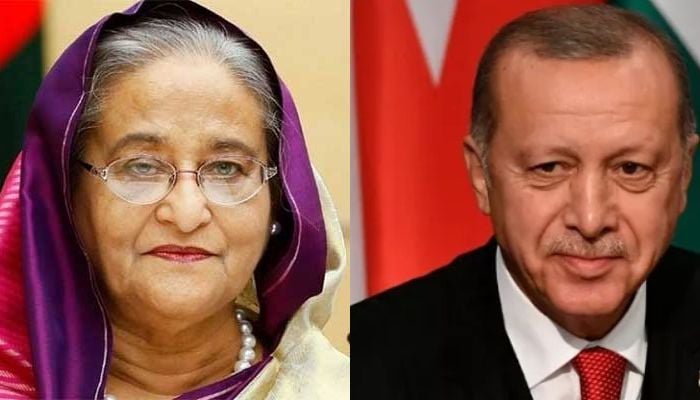 Erdogan makes phone call to Sheikh Hasina, hopes to strengthen bilateral ties