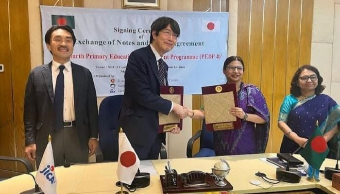 Japan to aid US$4m for primary education