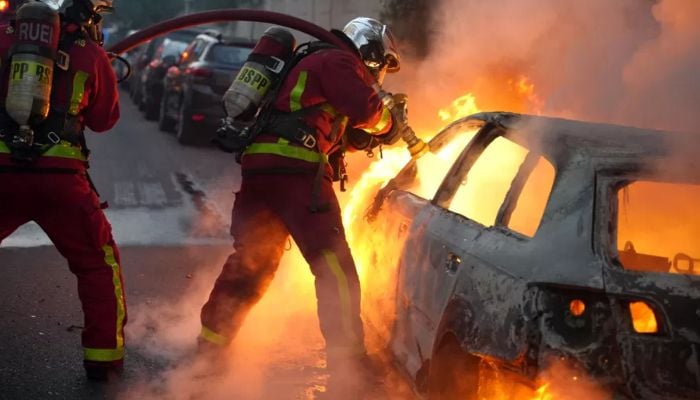 77 protesters arrested in France