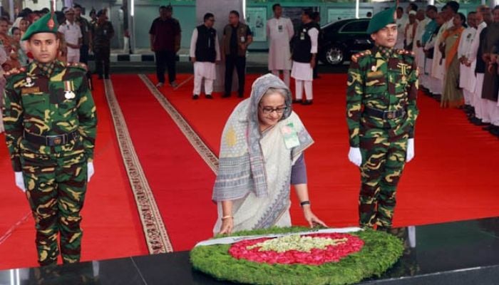 Historic 6-point Day: PM pays rich tribute to Bangabandhu