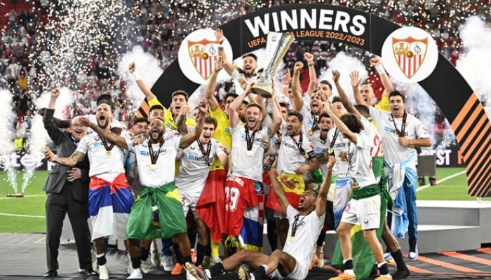 Sevilla in seventh heaven after Europa League win